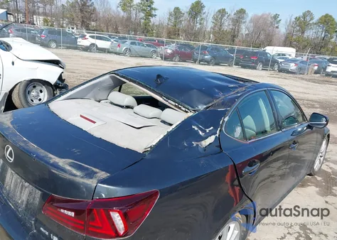 2007 Lexus Is 250 из США, поврежденный, VIN JTHCK262875010010